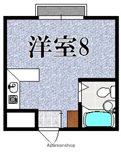 来夢ヴィレッジ西大寺【3階】の間取り