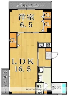 協栄ビル【6階】の間取り