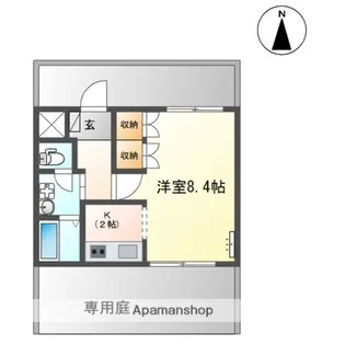 グラスコート【1階】の間取り
