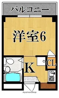 GRM二条【1階】の間取り