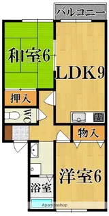 エル西大寺【2階】の間取り