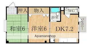 リバーサイド100【2階】の間取り