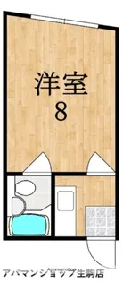 諏訪東生駒ビル【3階】の間取り