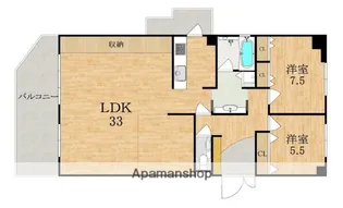 プレミエメゾン【5階】の間取り