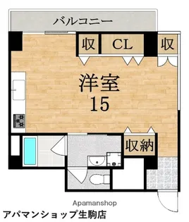 MATIERE(マティエール)【5階】の間取り