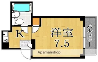 シャレーヤマナカ【2階】の間取り