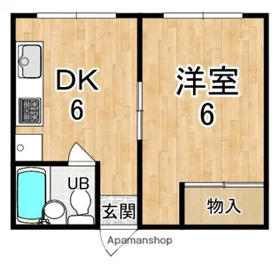 NCハイツ【3階】の間取り