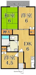 プロシード【2階】の間取り