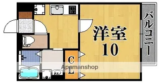 ベルチエーロ【1階】の間取り