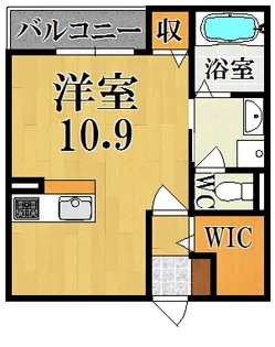 モデルノⅠ【1階】の間取り