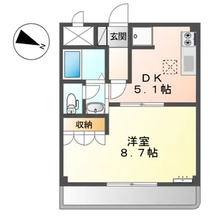 グレイス・ヒルズⅢ【1階】の間取り