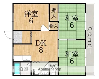 緑町ハイツ【3階】の間取り