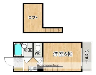 FLATS南紀寺【1階】の間取り