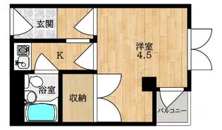 メゾンヒグチ【303号室号室】の間取り