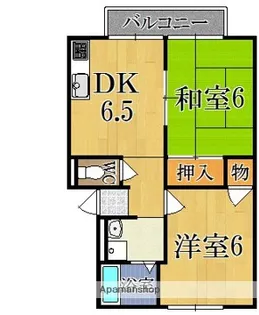 エステートピアヨネザワ【2階】の間取り
