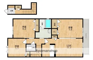 フィオーレ【2階】の間取り