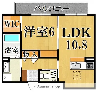 シャーメゾン平城【1階】の間取り