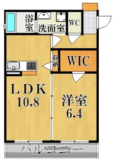 グランメゾン西大寺【1階】の間取り