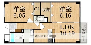 セイバリーウッズ【2階】の間取り