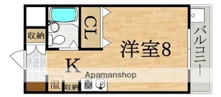 ビクトワール八木【2階】の間取り