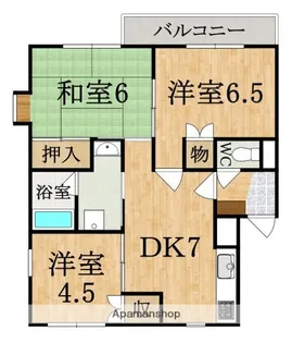 グランデージ【3階】の間取り