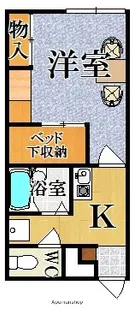 レオパレスアスカ【2階】の間取り