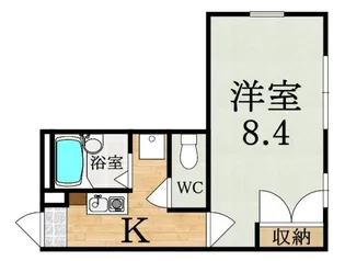 レオパレスイケダ【3階】の間取り