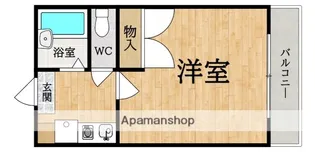 レオパレス大陽壱番館【1階】の間取り
