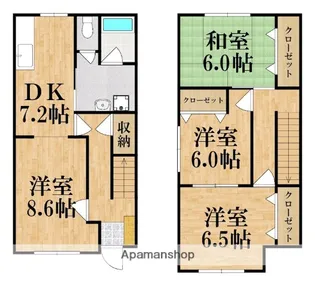 シャルマン メゾン【1階】の間取り