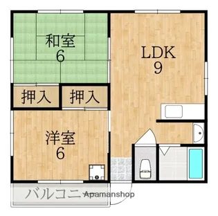 ドエルI【2階】の間取り
