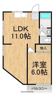 内田ハイツ【2階】の間取り
