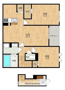 ゴールドメゾン【2階】の間取り