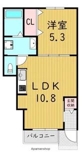 casaかしば【1階】の間取り