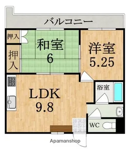 ザ・ノウブルマンション貴人館【1階】の間取り
