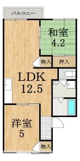 グリーンヒル新賀【2階】の間取り