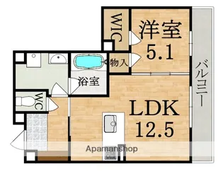 エレガント国見【2階】の間取り