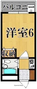 シティパレス21西大寺Pー1【2階】の間取り