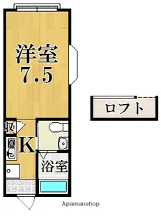 プラネット壱【2階】の間取り