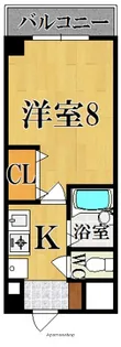 メゾンプリムラ【1階】の間取り