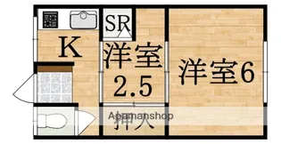 アパート児島【1階】の間取り