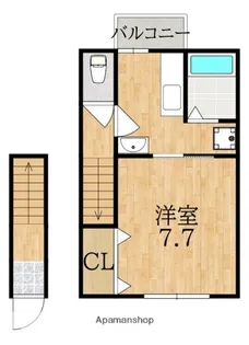 メゾンド・アイリス【2階】の間取り