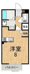 エルメゾン法隆寺【1階】の間取り