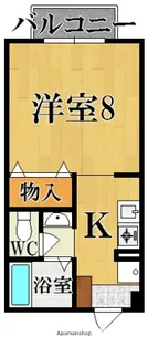 ARBO芝【2階】の間取り