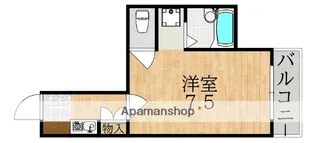 ラ・パストラール【1階】の間取り