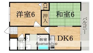 プリオール大安寺【4階】の間取り