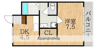 マンションヒライ【3階】の間取り