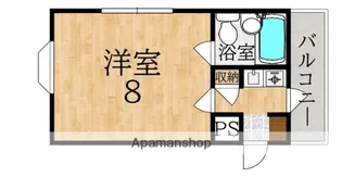 奈良県奈良市学園中5丁目【アパート】の間取り