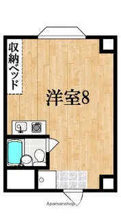 ジュネス・N【1階】の間取り