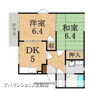 司ハイツ【1階】の間取り