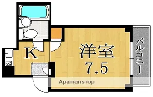 シャレーヤマナカ【2階】の間取り
